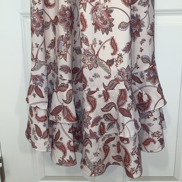 Grace Karin Floral Print Cream Dress size L - Picture 8 of 12